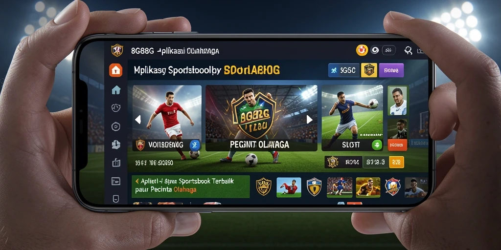 Tampilan screenshot 8G8G menampilkan antarmuka taruhan olahraga yang dinamis.