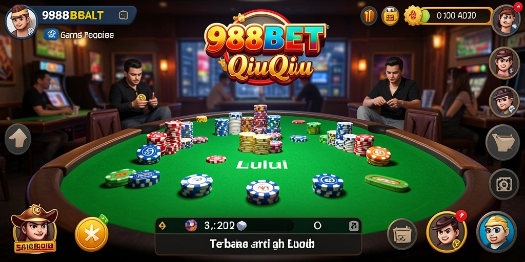 Tampilan gameplay seru dan kompetitif dari 988BET.