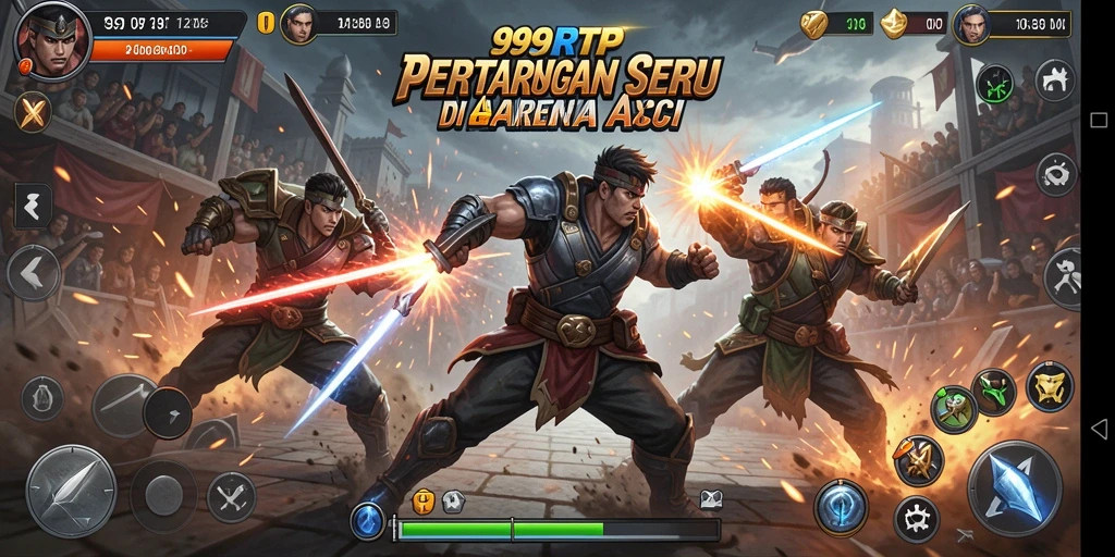 Tampilan seru dari gameplay 99RTP yang penuh aksi.