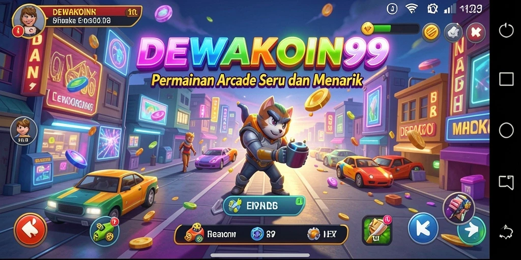 Tampilan menarik dari gameplay seru DEWAKOIN99.
