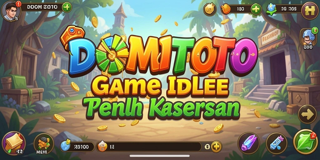 Tampilan gameplay DOMTOTO yang menarik dan interaktif.