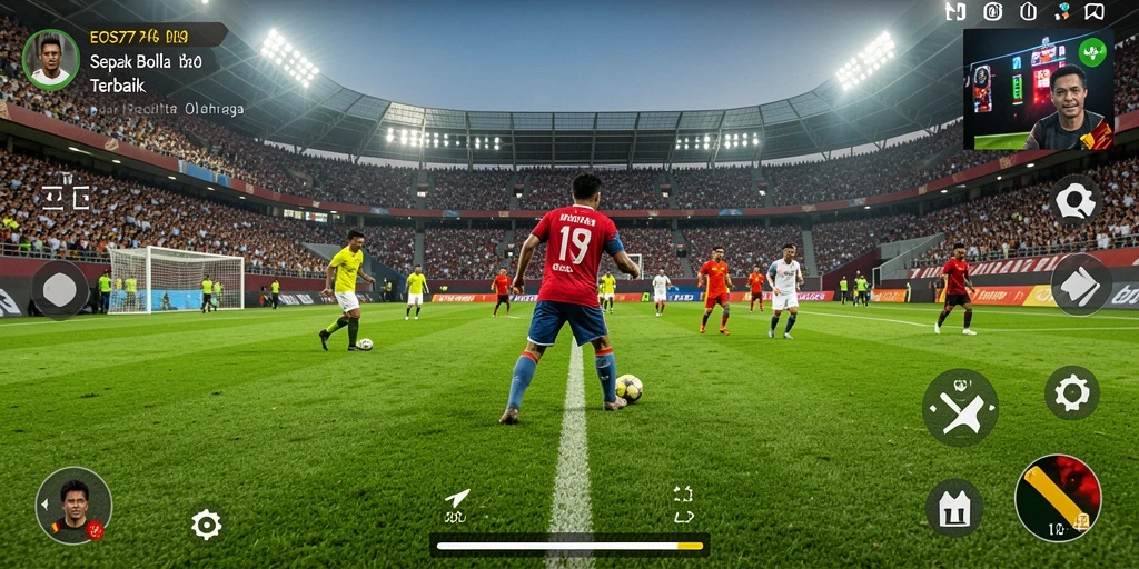 Tampilan gameplay EOS77 yang mengesankan dan realistis.