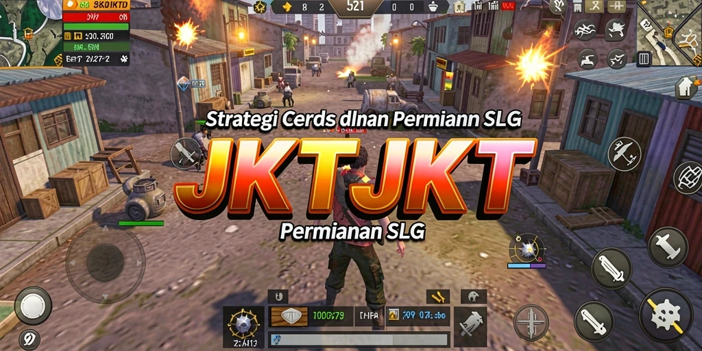 Tampilan gameplay JKTJKT dengan strategi menegangkan.
