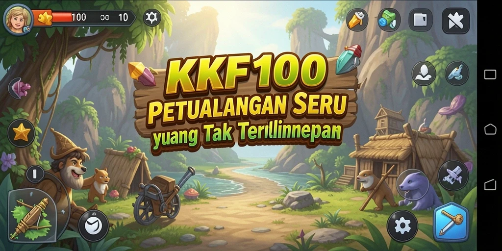 Tampilan gameplay seru khas KPK100 dalam petualangan mendebarkan.