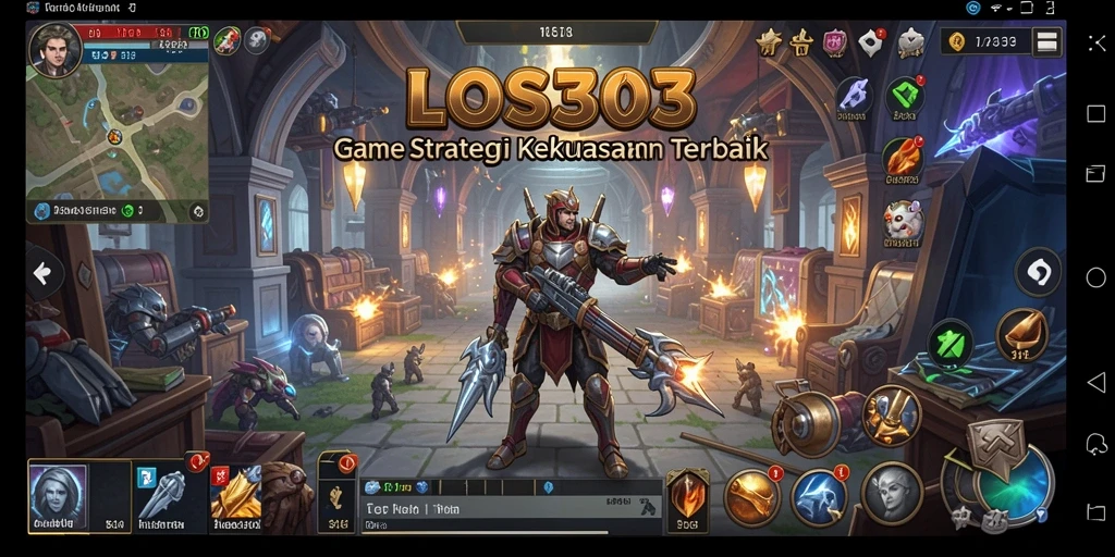 Tampilan gameplay <strong>LOS303</strong> dengan aksi pertempuran yang mendebarkan.