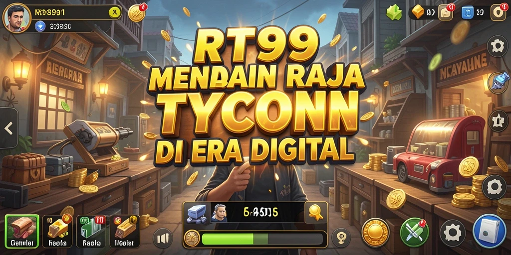 Tampilan gameplay Tycoon yang menantang dan strategis.